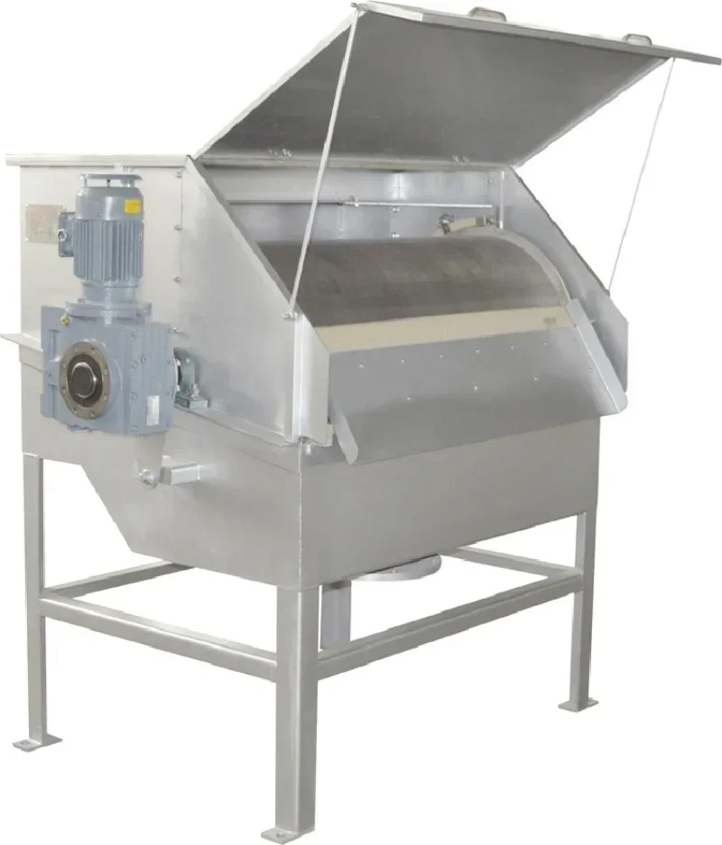 Hot Salesmechanical Internal Feed Rotary Drum Filter Screen Used For Sewage Treatment Plant