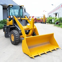 Hot Sale Mini Small Tractor with Front End Loader and Backhoe Max UNIQUE Diesel Travel