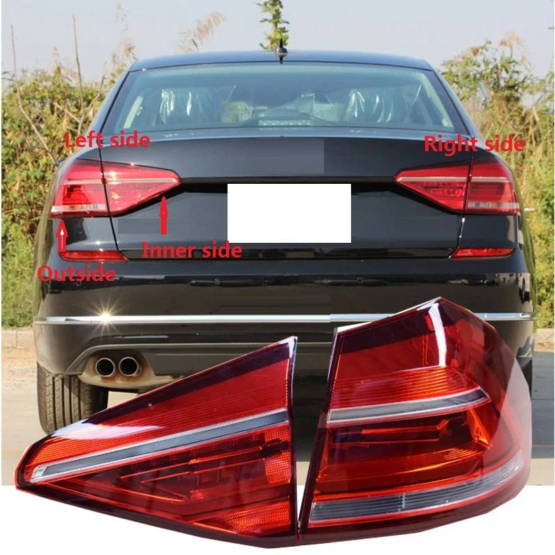 

For VW Volkswagen Passat 2016 2017 2018 LED Taillight rear light tail trail tail lights Assembly