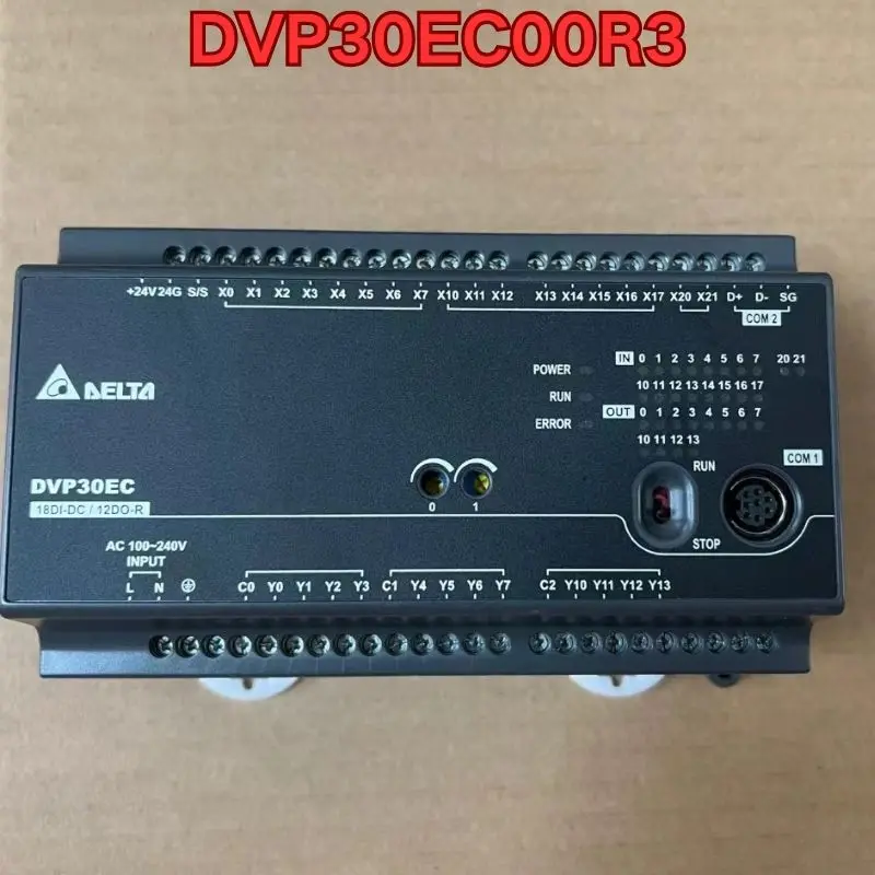 Second-hand DVP30EC00R3 PLC controller function test is normal Guaranteed quality Latest Pricing for 2026