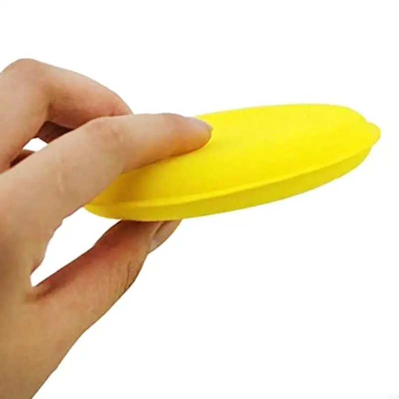 

Y51B 12Pcs 10cm Car Waxing Sponge Round Applicator Easy Cleaning Leather Polish Pad