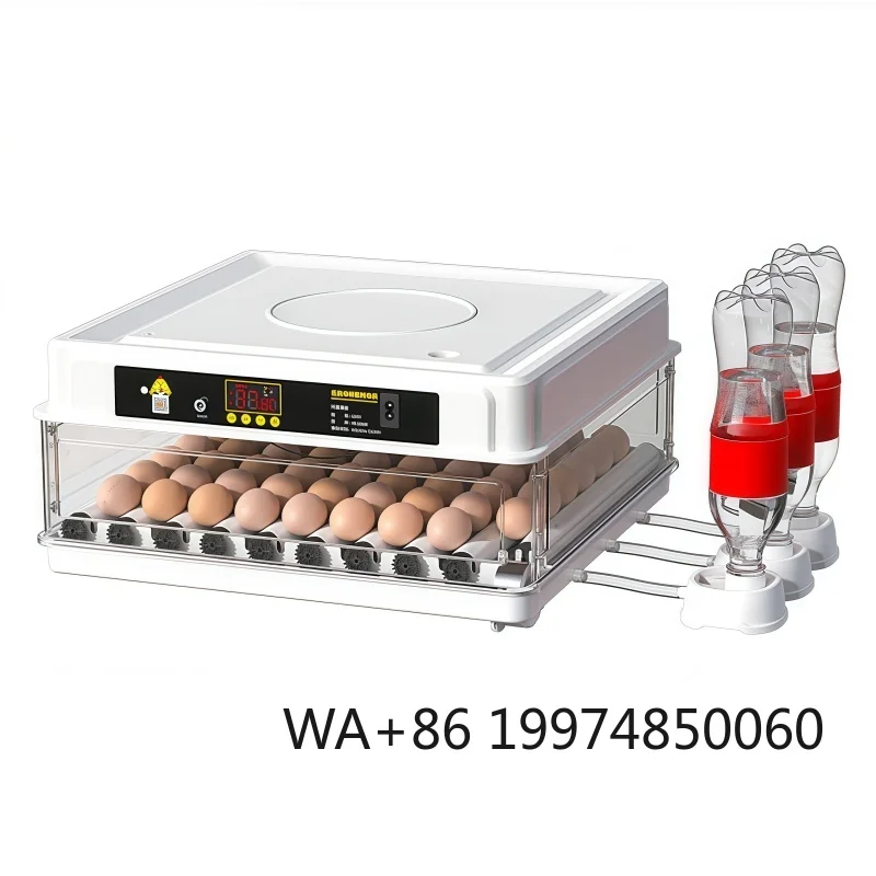 

64 Capacity Automatic Egg Incubator Hatcher for Poultry Farm New Condition with Pump Bearing Home Use Meat Processing Machinery