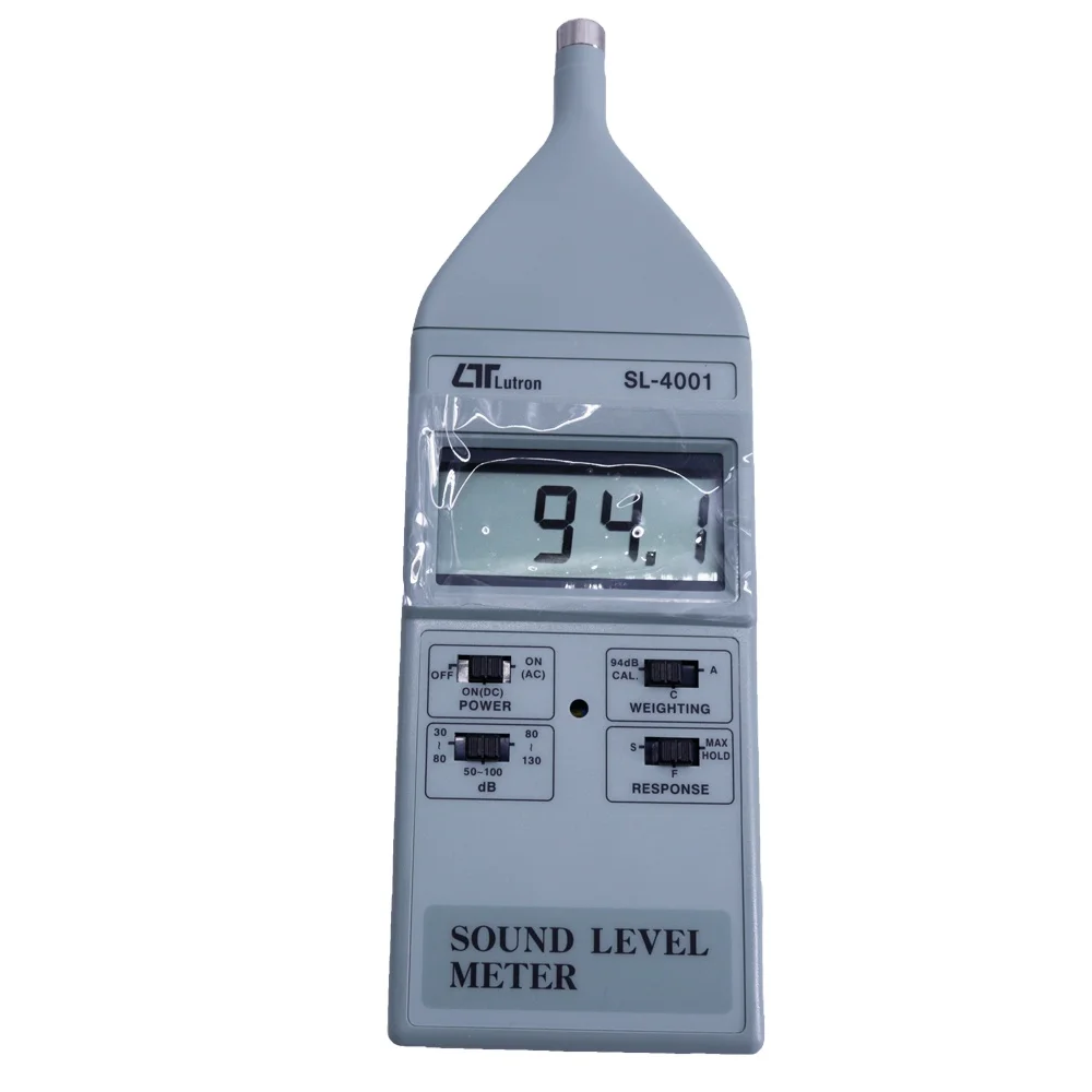 SL-4001 Sound Level Meter 3 Ranges 30 to 130 DB Noise Tester Resolution :0.1 DB SL4001