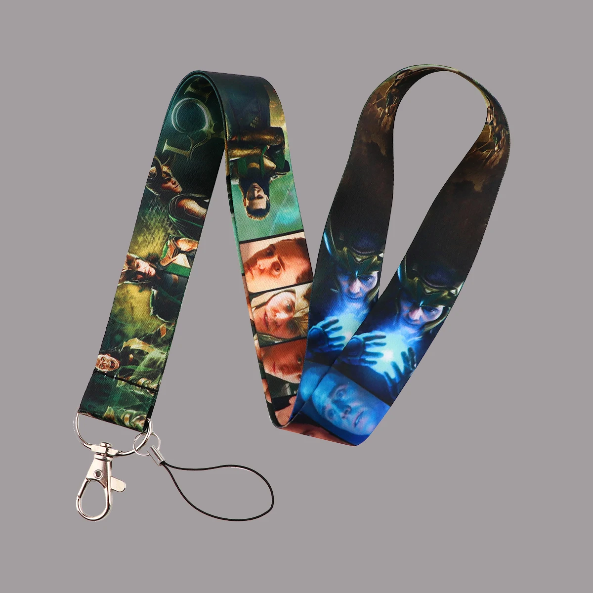 

Movie Figure Loki Lanyards for Keys Mobile Phone Neck Strap Keychain Gym Key Holder Hanging Rope Keyring Accessories Gifts