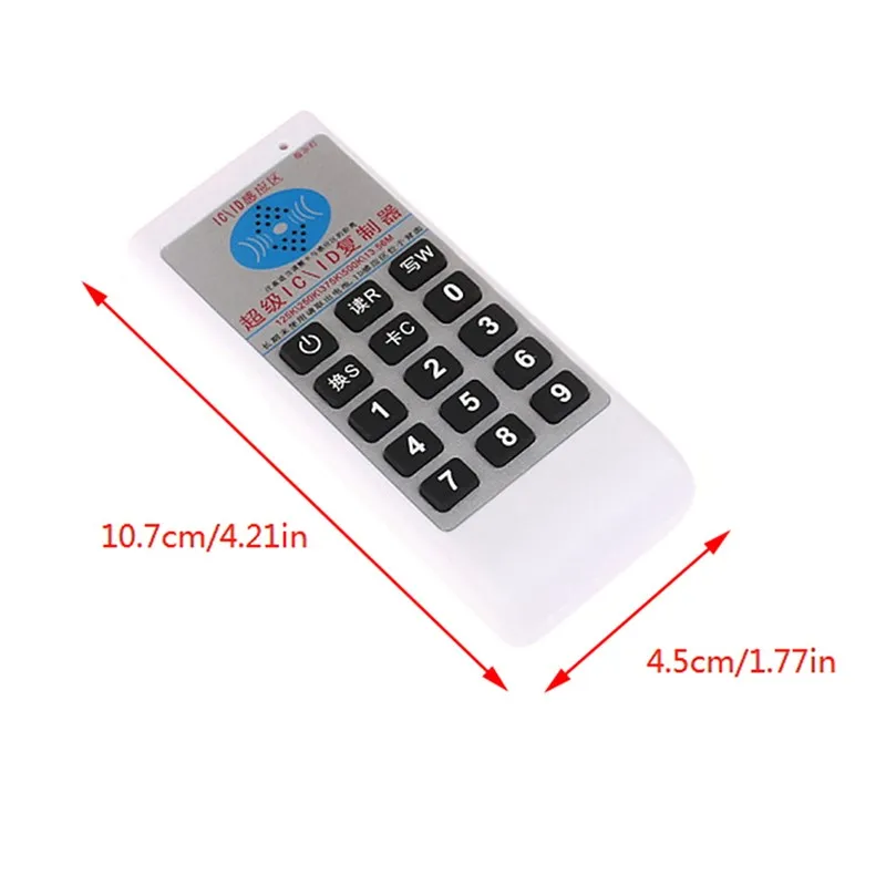 Handheld RFID Smart Card Reader UID Tag Writer Key Copier IC ID Duplicator Frequency Programmer