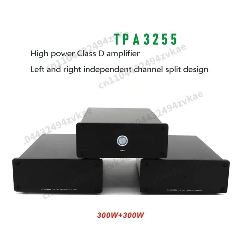 TPA3255 High-power 115V/230V Mono Split Type D-class Power Amplifier 300W+300W 4 Ω High-power RCA Input Signal