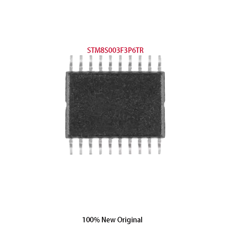 Genuine STM8S003F3P6TR surface mount TSSOP-20 8-bit microcontroller chip