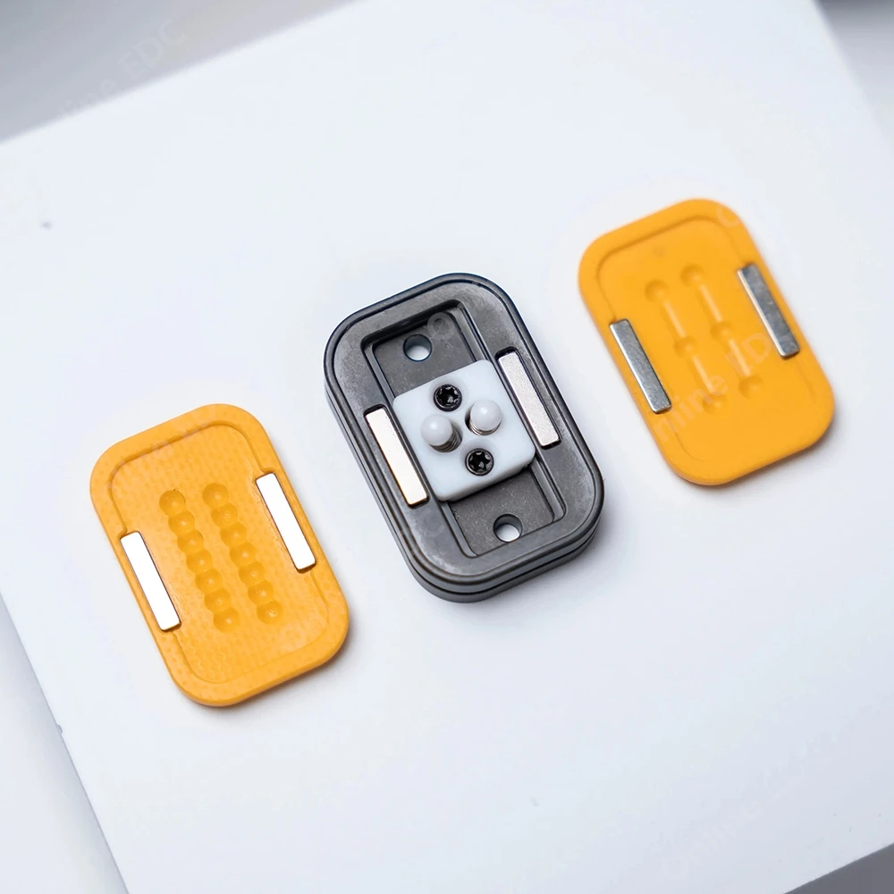 

BOX EDC Travel Case Mini Zirconium G10 Fidget Slider Stress Relief Toy Original Designs Anxiety Relief Gadgets Fidget Toys Adult