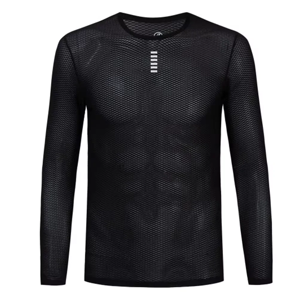 YKYWBIKE Cycling Base Layer Men Long Sleeve Bike Sports Shirt Bicycle Underwear Racing Bicycle Shirt  MTB Clothing Breathable