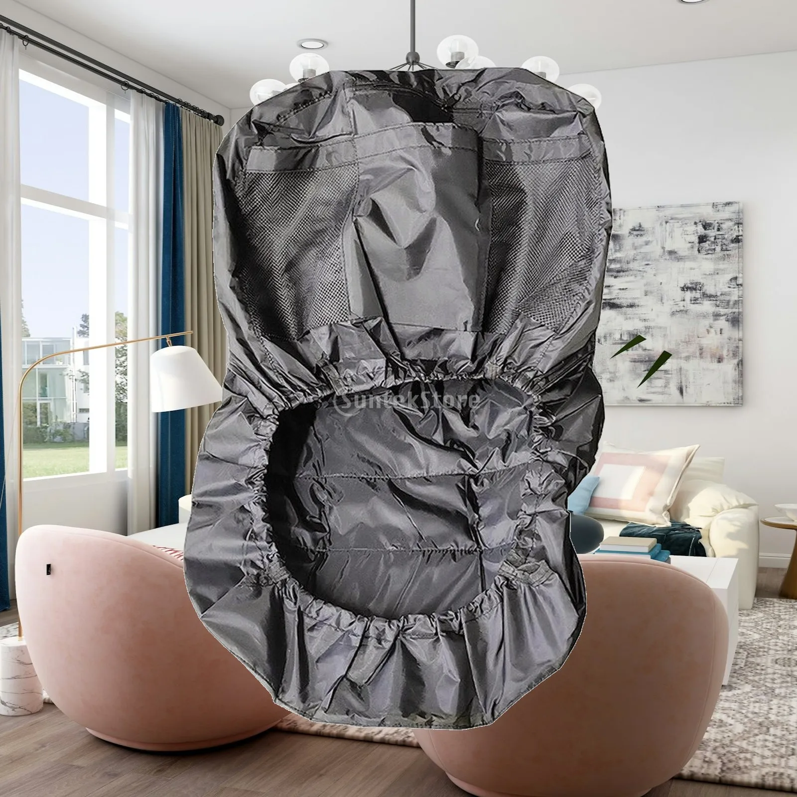 Mower Seat Cover Heavy Duty Mower Seat Protector with Pocket Tear Resistant Waterproof for Homeowners, Lawn Mowers