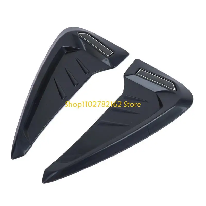 

547B Car Mudfender Air Accent Mudfender Ventilation Outlet Cover Shark Gill Designs Trim Decorative Stickers Antiscratch