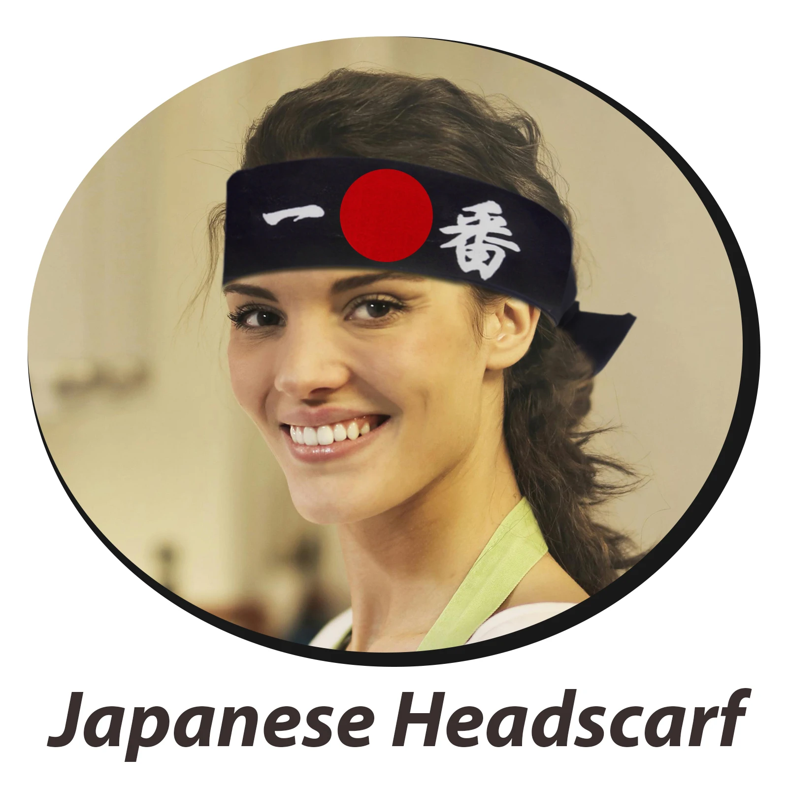 

2pcs Head Band For Men for Men Chef Supply Cotton Hairbands Sweat Absorbent Japanese Sushi Headband Sports Cooking
