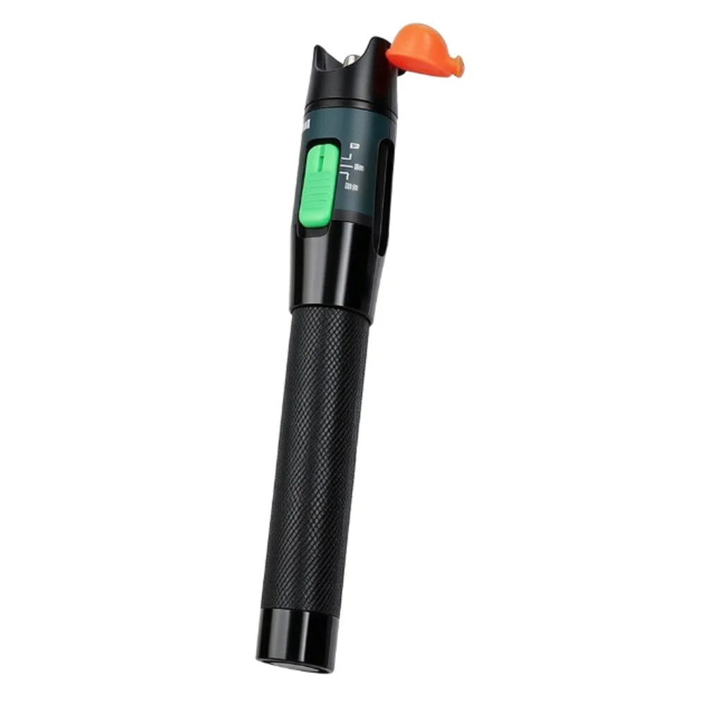 Powerful 30km Red Light Pen Visual Fault Locator 30mW, Metal Cable Tester For Breakpoint Detection & Network Testing