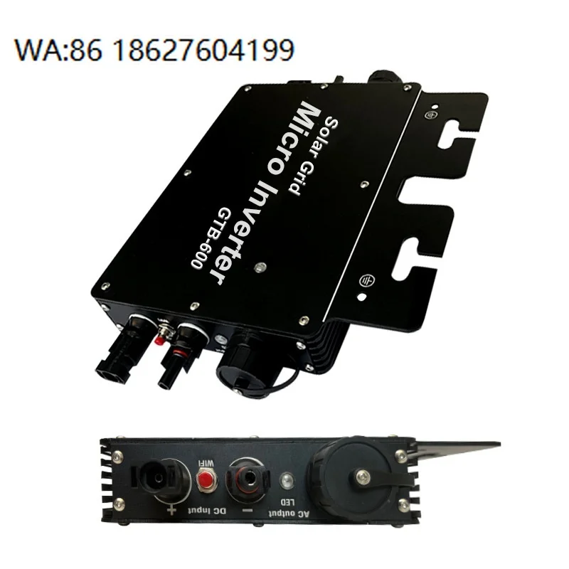 Grid Tie Micro Inverter With Power Limiter IP65 Waterproof  Rooftop PV Solar Power Generation System