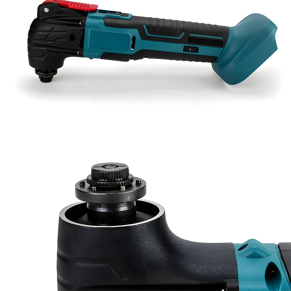 Podofo Elektrischer Akku-Oszillator, 6 GESCHWINDIGKEITEN, 600-200000PM, Trimmer/Schaufel/Schneidwerkzeuge zum Entfernen von Zackenkanten, Schleifen, Sägen – Detail 7