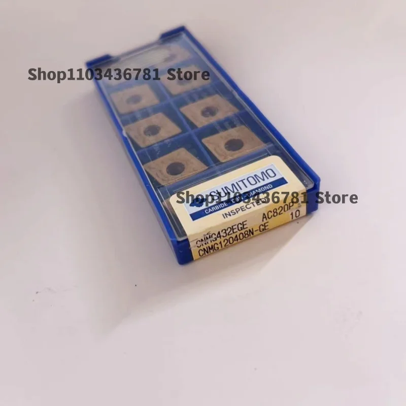 

Sumitomo CNMG120408N-GE AC820P /CNMG120408N-GE AC830P CNC turning tool blade carbide inserts 10Pcs