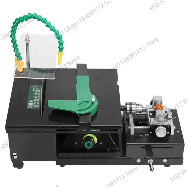 Saw Rock Lapidary Polisher Bench Buffer Machine DIY Lathe Tools 1000-11019r/min with Flexible Shaft for Jewelry