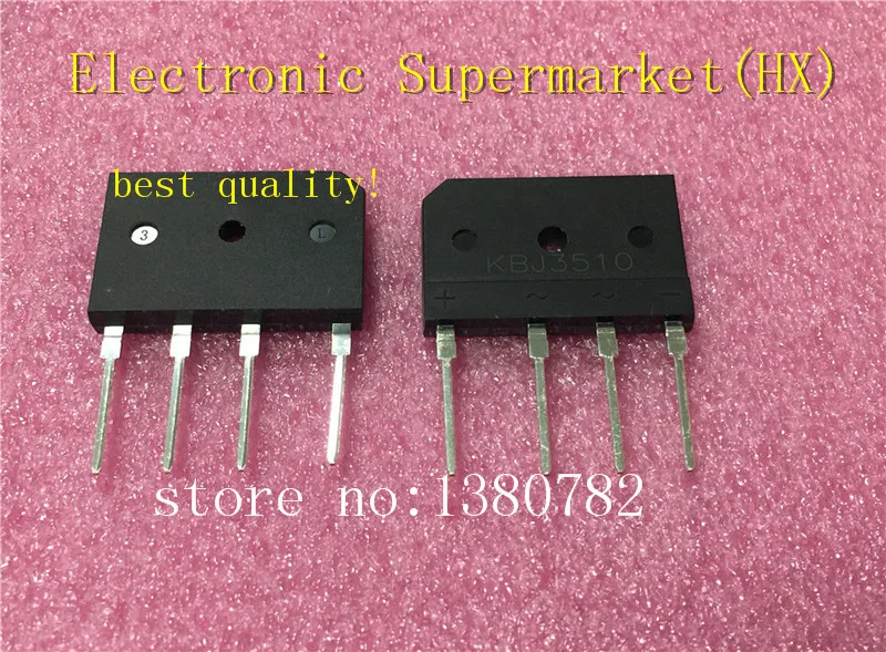 

Бесплатная доставка 50 шт./лот KBJ3510 GBJ3510 35A 1000V IC В наличии!