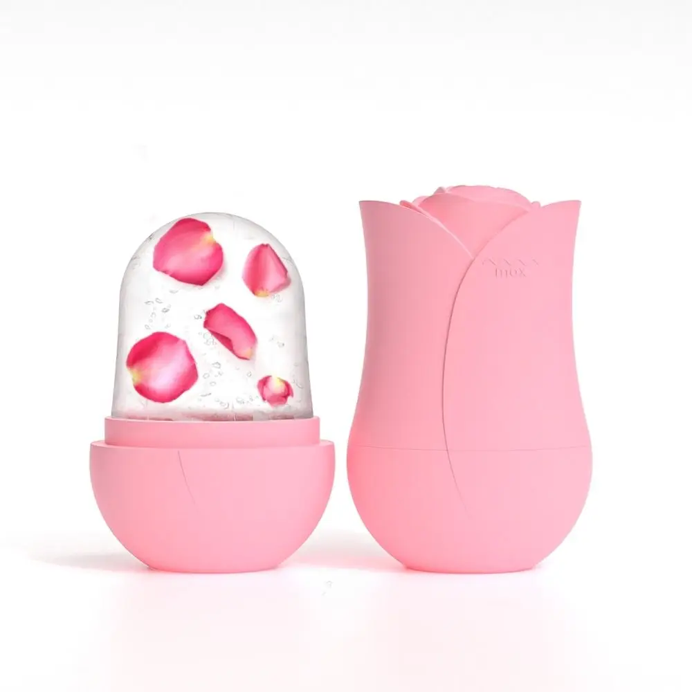 Nuevo cubo de hielo Facial de silicona para reducir el acné, cuidado de la piel, masajeador Facial, contorno, reduce los poros, rodillo masajeador de hielo, herramienta de belleza