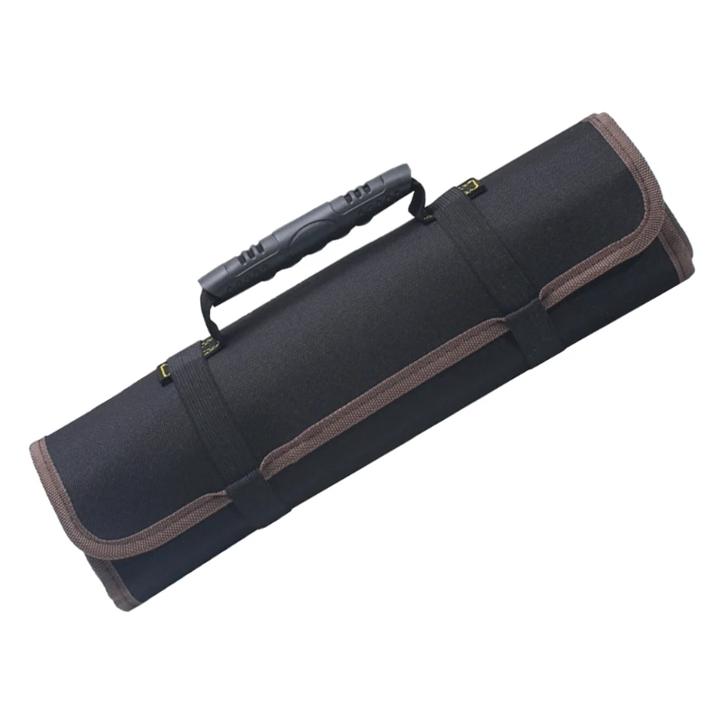 Water Resistant Tool Roll Bag With 18 Pockets For Efficient Storage&Quick Access