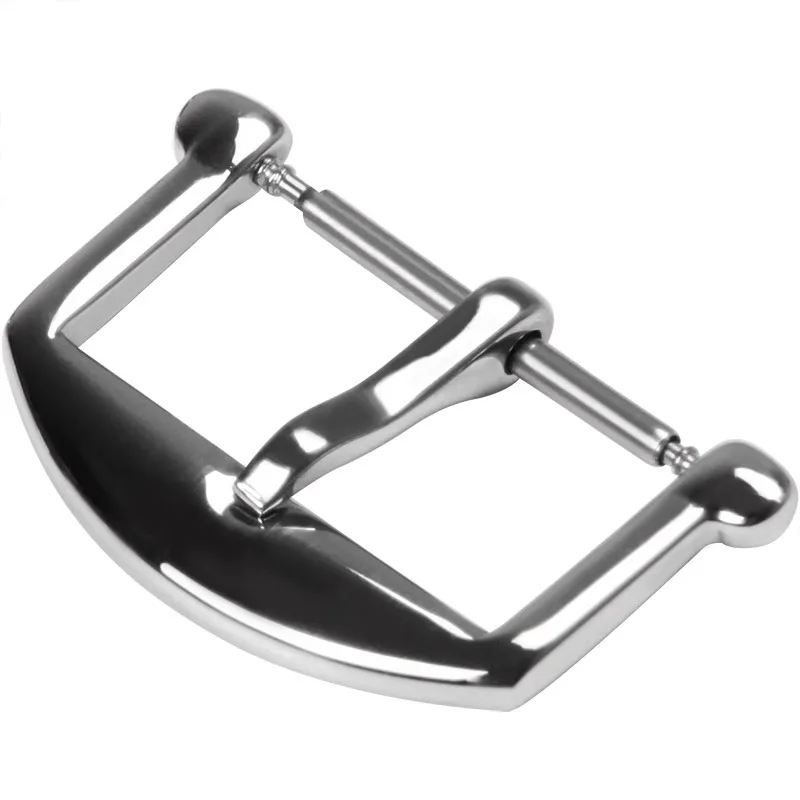 16 мм 18 мм 20 мм для часов IWC, универсальная новая игольная пряжка, нейлоновый холщовый ремешок, сменная новая пряжка для часов из нержавеющей стали