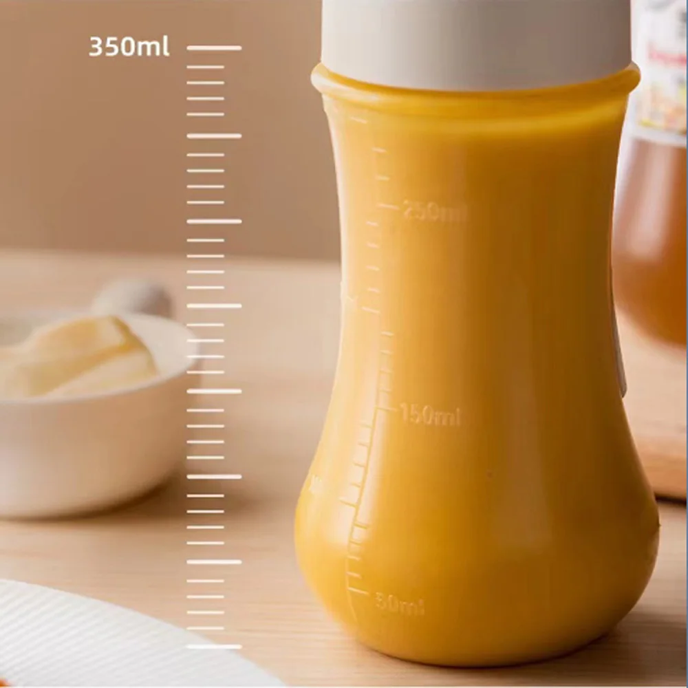 5-holes squeeze sauce bottle Ketchup mayonnaise bottle with nozzle Honey salad dressing dispenser kitchen supplies