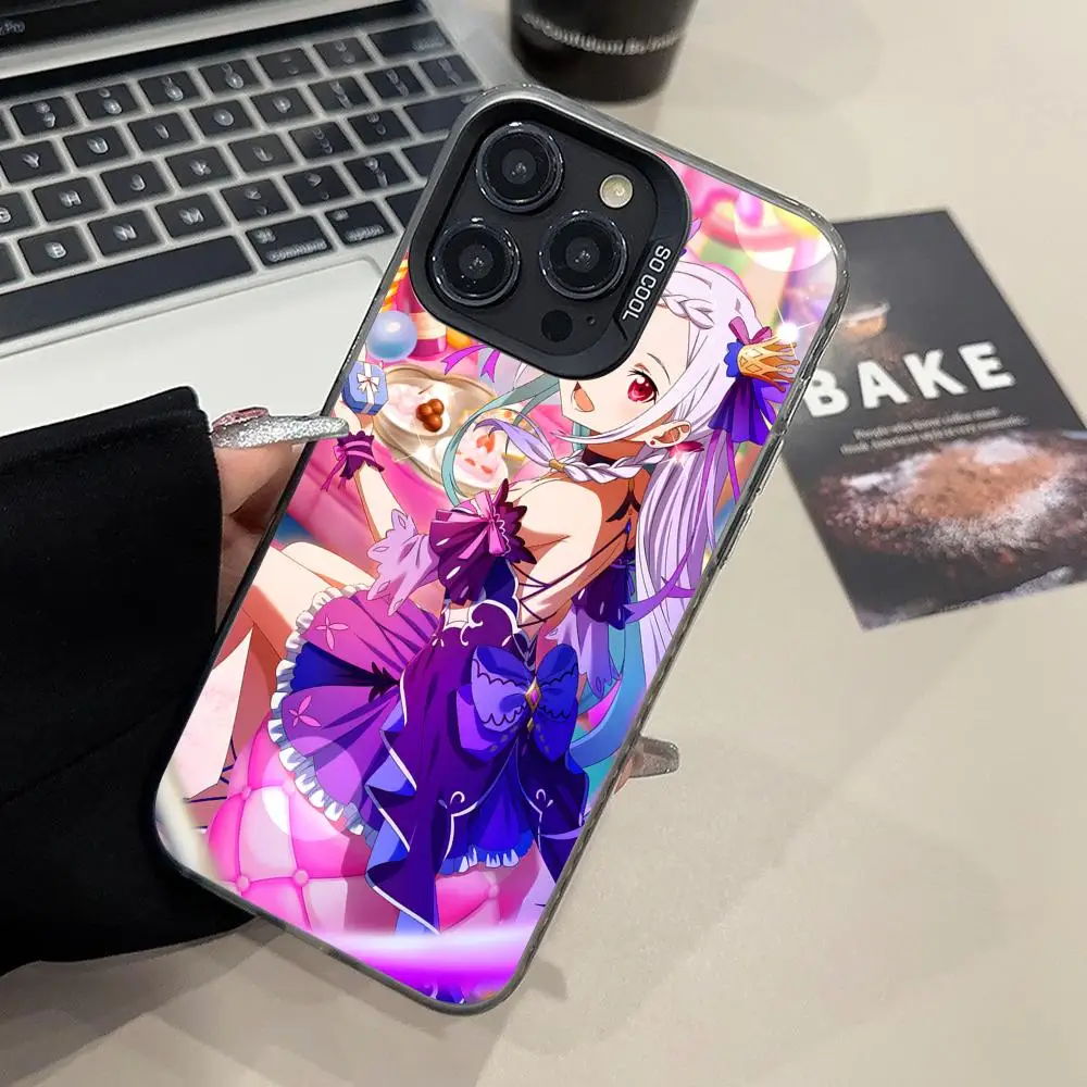 

Sword Art Online Yuna Phone Case for iPhone 16 15 14 13 12 11 X XR XS 8 7 Pro Max Plus Translucent Colour Printing Luxury Cover