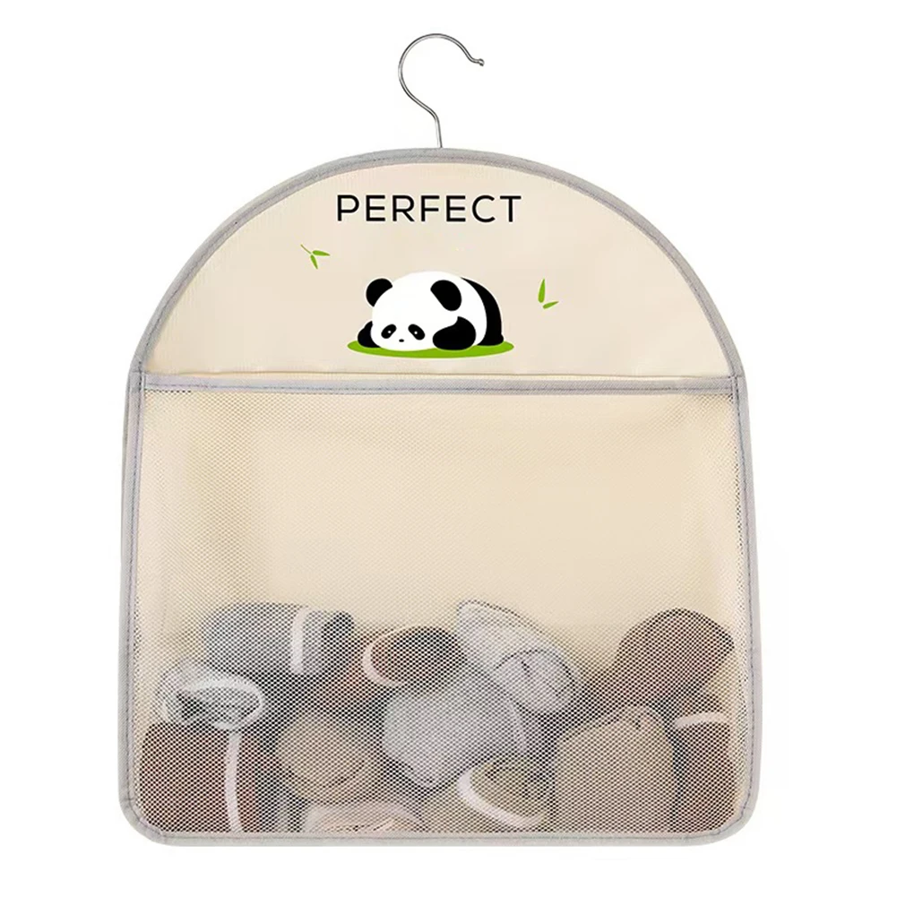 

Multilayer Hanging Socks Organizer for Closet Space Saving Pocket Hanger for Efficient Storage of Up to 24 Pairs of Socks