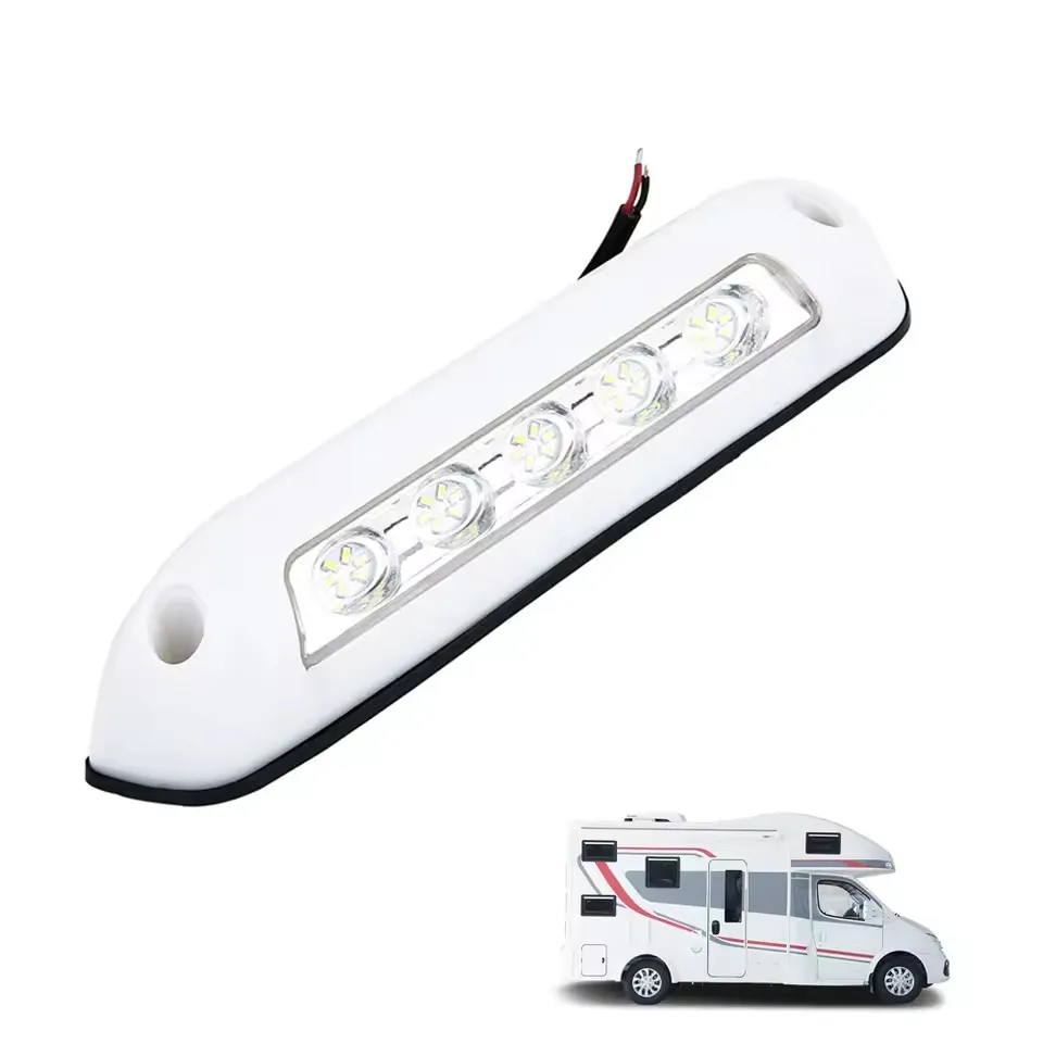 

Universal RV Accessories 12V RV LED Awning Porch White Light 6000K Waterproof Motorhome Caravan Interior Wall Lamps 6W Light Bar
