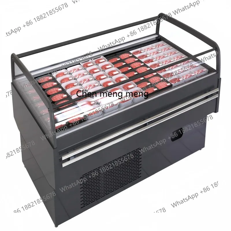

Refrigerated display cabinet Supermarket special open horizontal vegetable fresh-keeping Zhongdao promotion cabinet