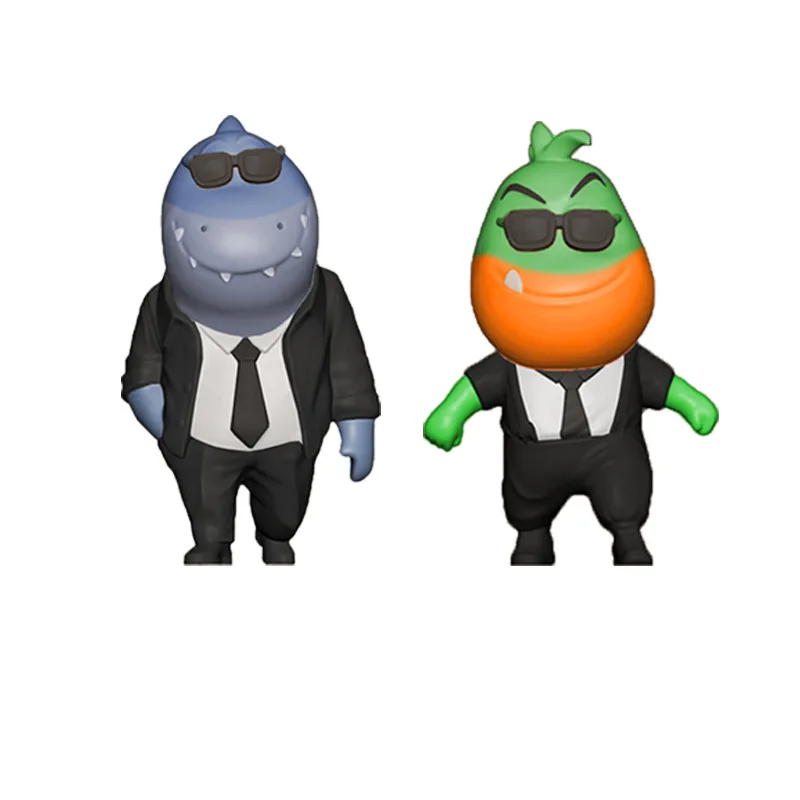 6pcs The Bad Guys Alliance Handmade Big Bad Wolf Greedy Snake Hot Selling Cartoon Anime Peripheral Doll