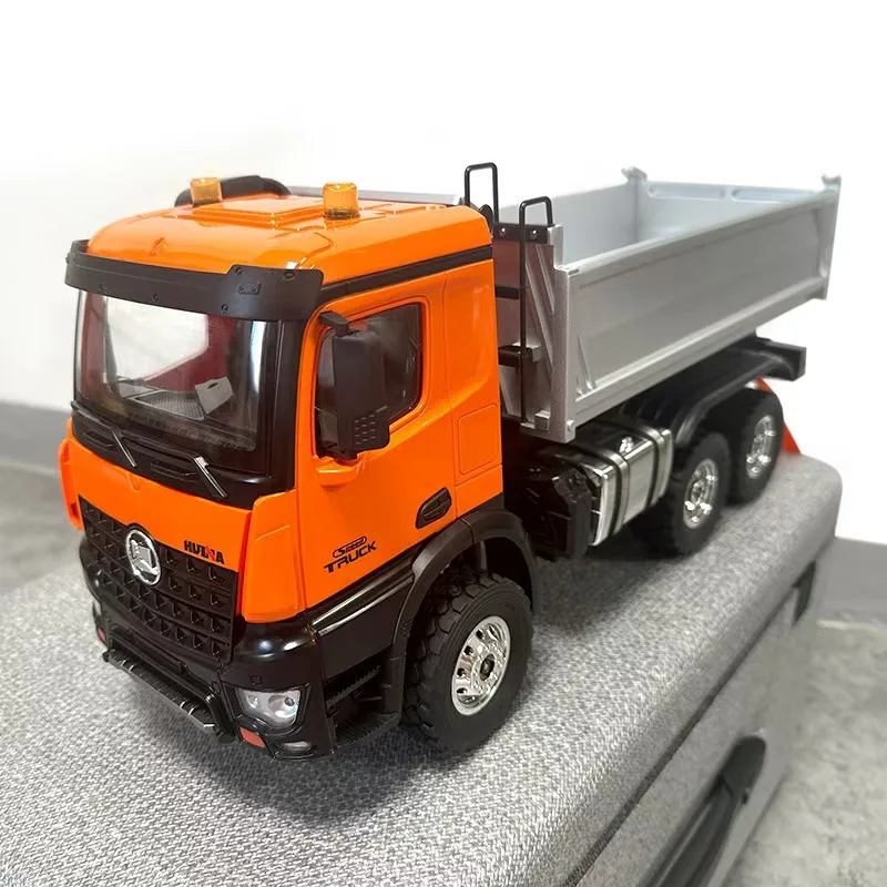 HuiNa 598 1 14 Scale 14 Channel Alloy Remote Control Dumper Engineering Transport Vehicle With Light