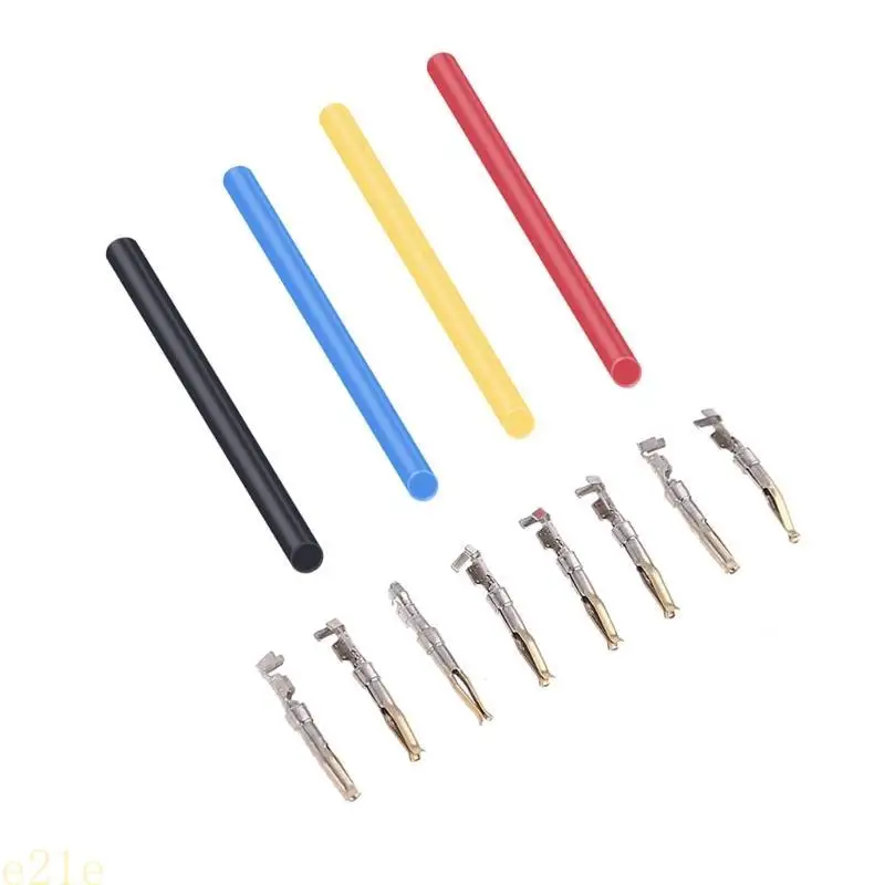 

Phosphor bronze Cartridge Connector Clips Tubes 8 Gold Plated Pins For Cartridges Turntable IT