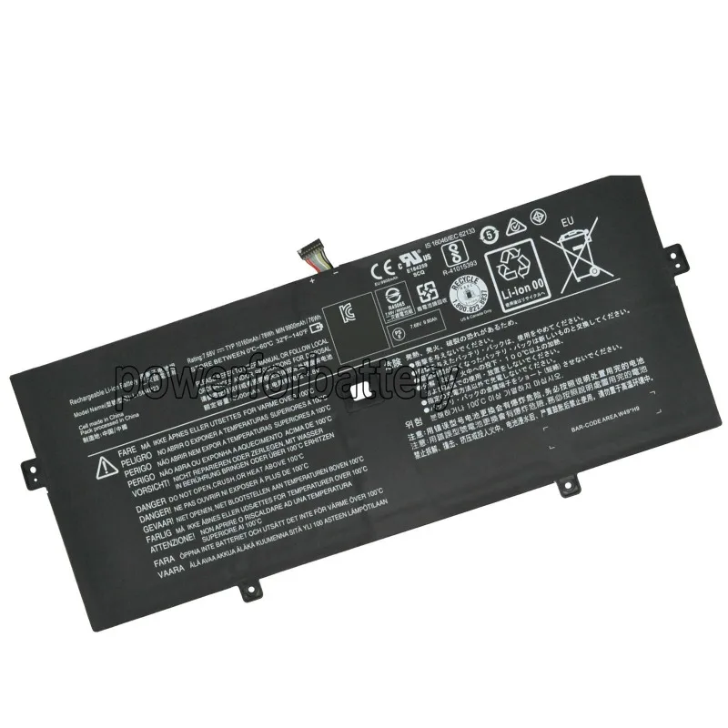 

New 78Wh L15M4P23 L15M4P21 battery for 910 910-13IKB 5B10L22508-