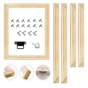 Diy Wood Canvas Stretcher Bars, Removable Frame Kit, Easy to Mount, Wooden Frames Oil Painting Kit, Diamond Painting 11 Main Sales Frame with Frame - №3