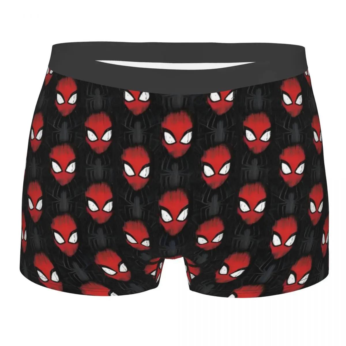 Uomo Spider-Man Comic Handsome Cool Boxer Shorts accogliente Cartoon Anime intimo stampa novità mutande