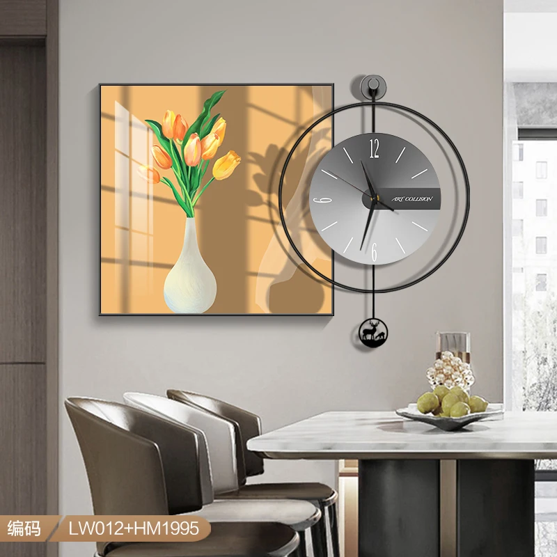 Chinese Style Unique Clock Wall Stylish Silent Cute Modern Living Room Wall Watch Design Relogio De Parede Home Decoration