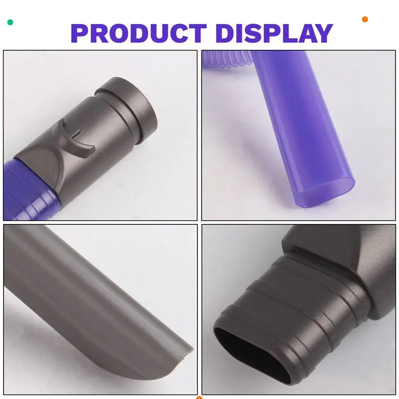 A52Q-Trockner-Lüftungsreinigungsset für Dyson V6 Staubsauger, Schlauch, Fugendüse und Adapter, Ersatz-Zubehör – Detail 4