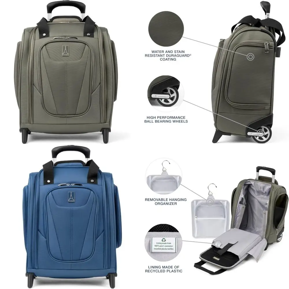 

Легкая компактная вертикальная двухколесная сумка ручной клади на колесиках для мужчин и женщин, серая шиферно-серая, мягкая боковая сумка