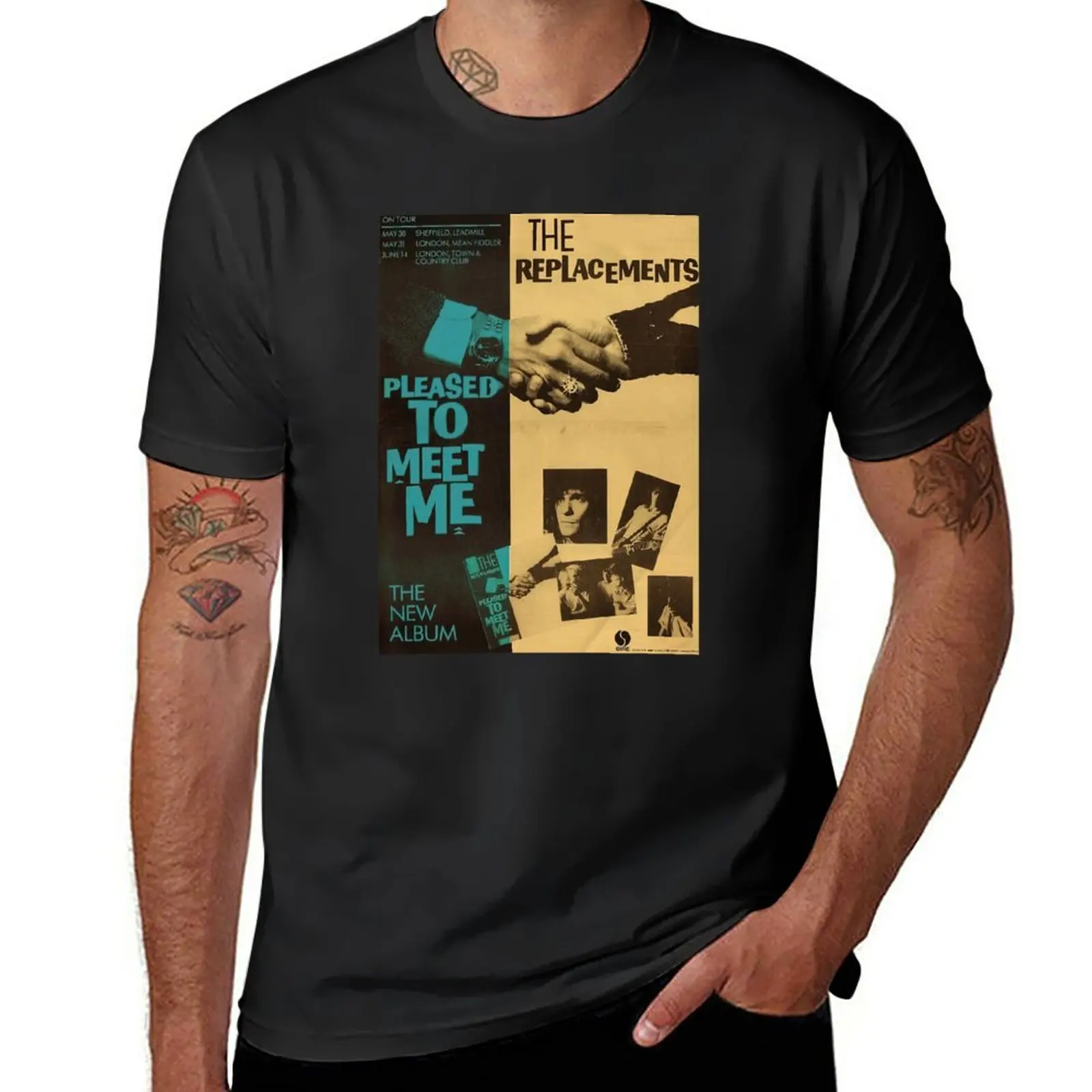 New The Replacements Poster T-Shirt cute clothes plus size t shirts mens t shirt graphic