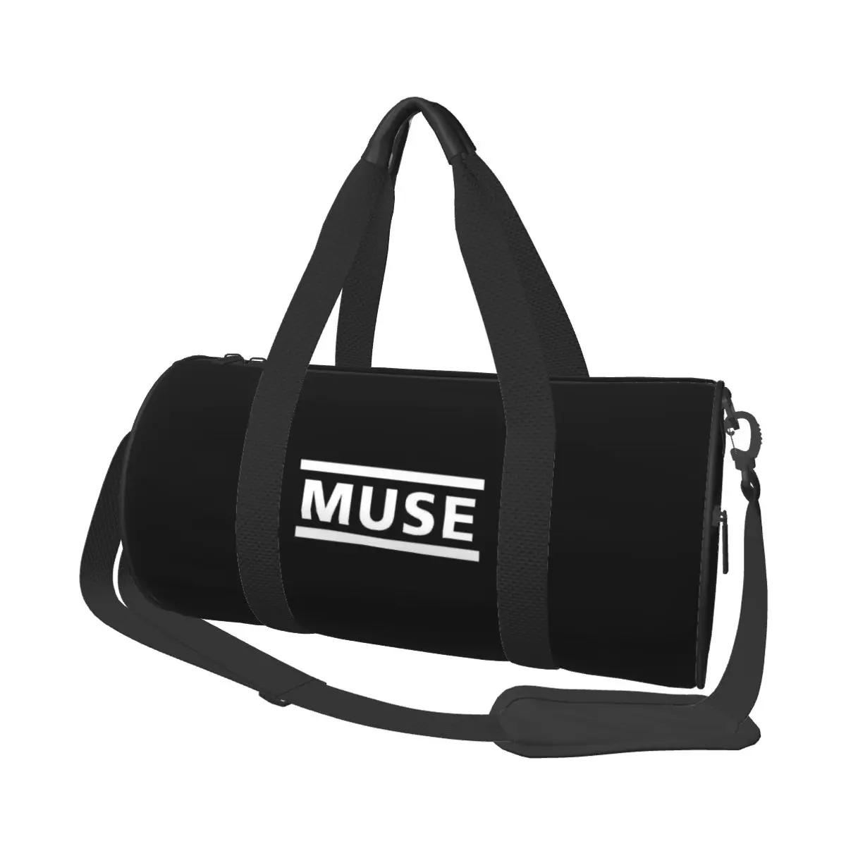 

Muse Band Weekend Gym Yoga Luggage Bags Sport Duffle Bag Round Large Capacity Travel Duffel Bag