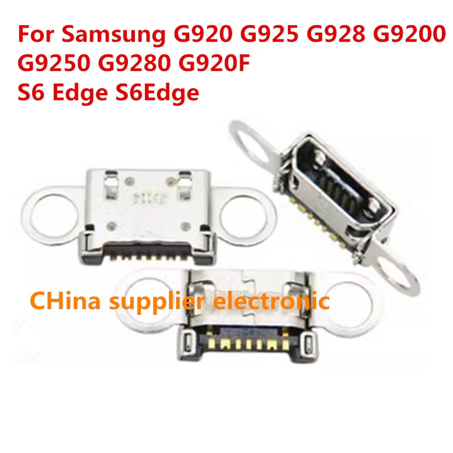 

20 шт.-200 шт. для Samsung G920, G925, G928, G9200, G9250, G9280, G920F 9208, S6 Edge, S6Edge, USB-коннектор для зарядки, штепсельная вилка, порт для док-станции