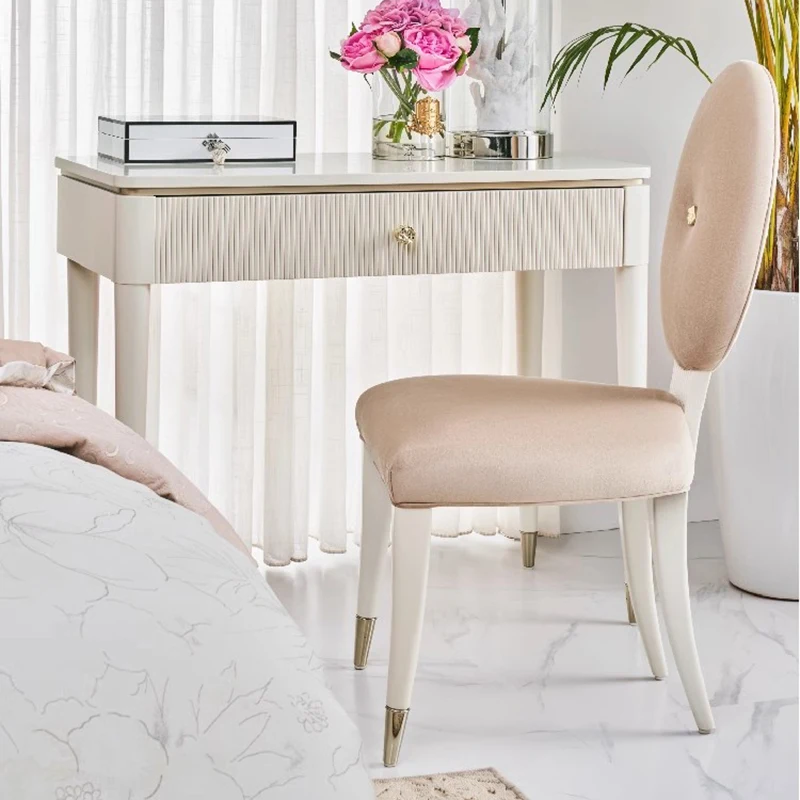 Essentials Girl Dressing Table Room White Luxury Organizer Dressing Table Storage Stool Penteadeiras De Maquiagem Furniture