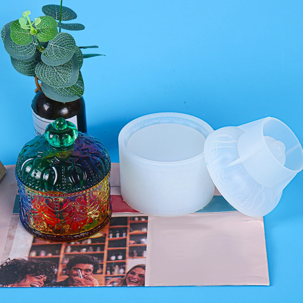 

DIY Silicone Jewelry Box Molds for Epoxy Resin Decor Bowl Craft Making Reusable Box Molds Decor Bowl Mold Resin