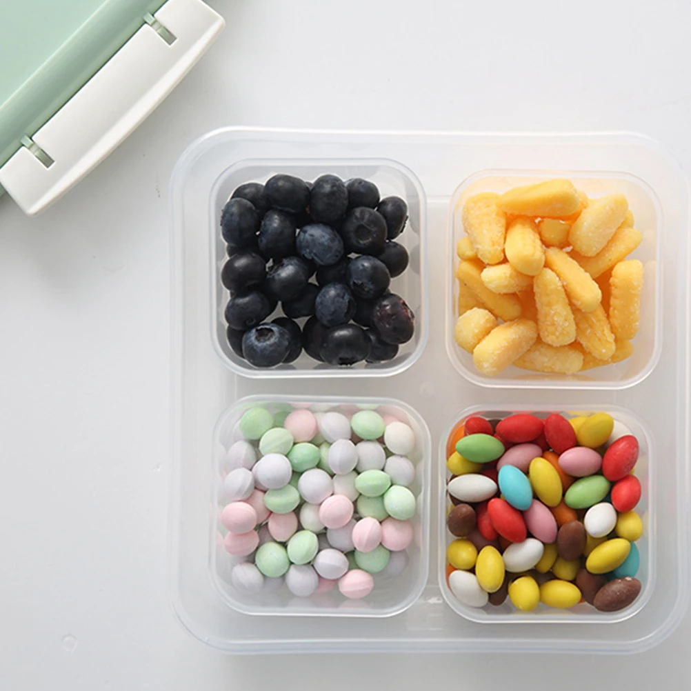 

8pcs Baby Food Storage Containers Reusable Clear Boxes for Snacks Fruits Sauces Dry Foods Meal Prep Spice Organization