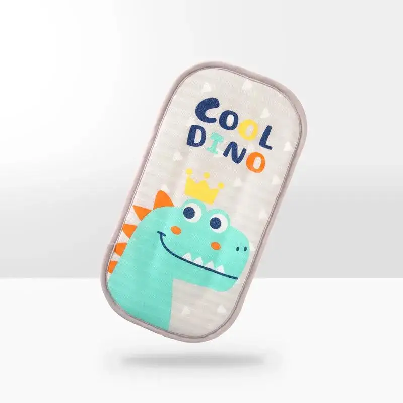 Almohada de lactancia de seda de hielo para bebés recién nacidos, cojín elástico transpirable para el brazo, cuidado diario infantil, Verano