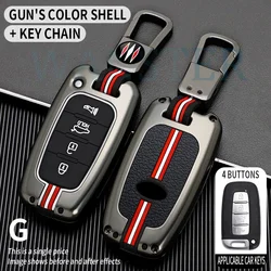 Car Key Cover Case Shell for HYUNDAI I45 Ix35 Genesis Equus Veloster Tucson Sonata Elantra Soul Sportage Sorento for Kia K2 K5