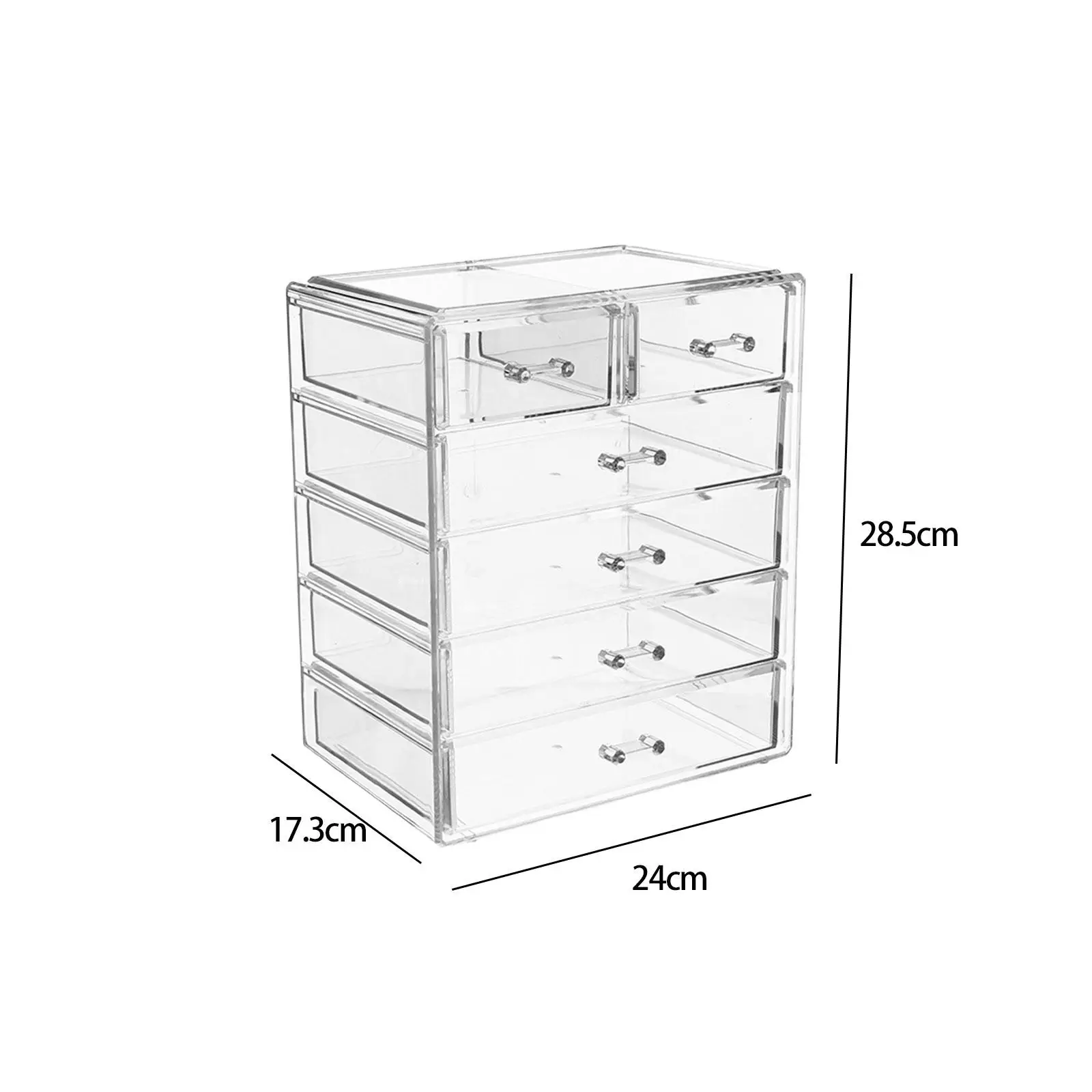 

Acrylic Nail Polish Storage Box Holder Box for Dresser Vanity Shelf Bedroom