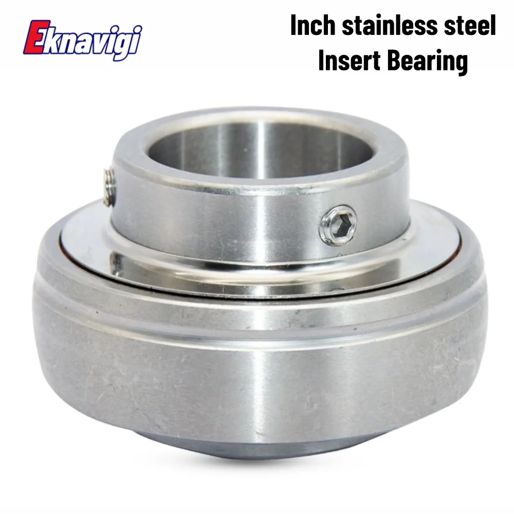 1PCS  Inch Size Stainless Steel Insert Bearing UC204-12 3/4 19.05MM SUC205-16 206-18 206-20 207-20 207-23 208-24