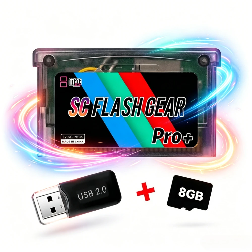 scfw-v15ミニscカード-1000-in-1-フラッシュgbaカード-gba-gbc-gb-nes用-アダプター付き-8g-tfカード搭載-ゲーム機アクセサリー